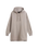 Fleece Dress in Mushroom