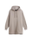 Fleece Dress in Mushroom
