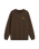 Stomper Loose Fit Sweatshirt in Coal Brown
