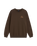 Stomper Loose Fit Sweatshirt in Coal Brown