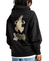 Lil Bear Hoodie in Black