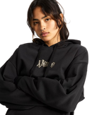 Lil Bear Hoodie in Black