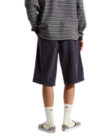 LX Cord Shorts in Steel Shadow