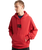 EMEA Stretch Logo Hoodie in Crimson Haze