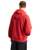 EMEA Stretch Logo Hoodie in Crimson Haze