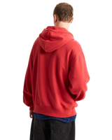 EMEA Stretch Logo Hoodie in Crimson Haze