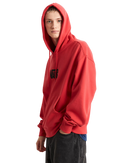 EMEA Stretch Logo Hoodie in Crimson Haze