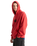 EMEA Stretch Logo Hoodie in Crimson Haze