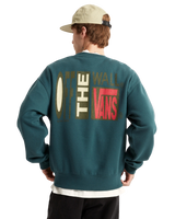 EMEA Stretch Stack Crackle Sweatshirt in Mystic Moss