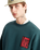 EMEA Stretch Stack Crackle Sweatshirt in Mystic Moss