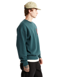 EMEA Stretch Stack Crackle Sweatshirt in Mystic Moss
