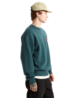 EMEA Stretch Stack Crackle Sweatshirt in Mystic Moss