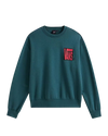 EMEA Stretch Stack Crackle Sweatshirt in Mystic Moss