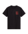 Stretch Stack Crackle T-Shirt in Black