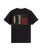 Stretch Stack Crackle T-Shirt in Black