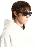 Spicoli Sunglasses in Black & Charcoal
