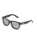 Spicoli Sunglasses in Matte Black & Silver Mirror