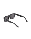 Spicoli Sunglasses in Matte Black & Silver Mirror