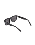 Spicoli Sunglasses in Matte Black & Silver Mirror