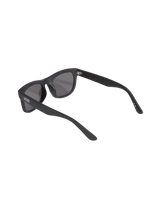 Spicoli Sunglasses in Matte Black & Silver Mirror