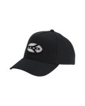 Oval Blaster Snapback Cap in Black