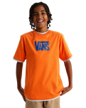 Boys Stretch Logo T-Shirt in Flame