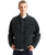 Umber Pigment Canvas Jacket in Black