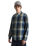 LX Indigo Plaid Shirt in Mossy Olive
