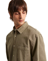Lawson Seesucker Pigment Shirt in Bay Leaf
