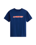 Boys Retro Speed T-Shirt in Deep Indigo