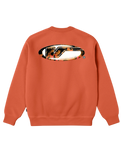 The Vans Boys Boys Bevel Flame Sweatshirt in Flame