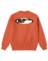 The Vans Boys Boys Bevel Flame Sweatshirt in Flame