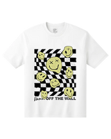 The Vans Boys Boys Twisted Joy T-Shirt in White