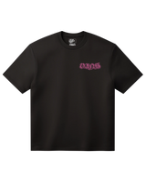 The Vans Mens Misty Eyes Loose T-Shirt in Black