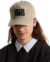 Stretch Logo Snapback Cap in Oatmeal