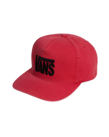 Stretch Logo Cap in Crimson Haze