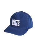 Stretch Logo Cap in Deep Indigo