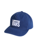 Stretch Logo Cap in Deep Indigo