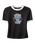 The Vans Womens Puppy Ringer T-Shirt in Black