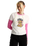 Puppy Ringer T-Shirt in Egret