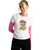 Puppy Ringer T-Shirt in Egret