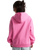 Y2K Star Zip Hoodie in Pink Fizz