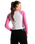 Y2K Star Raglan Long Sleeve T-Shirt in Pink Fizz