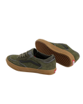 Skate Rowley Shoes in Green & Gum