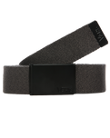 The Vans Deppster II Web Belt in Charcoal Heather