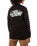 Boys Exposition Check Sweatshirt in Black