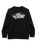 Boys Exposition Check Sweatshirt in Black
