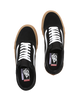 The Vans Mens Skate Old Skool Shoes in Black & Gum