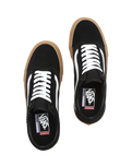 The Vans Mens Skate Old Skool Shoes in Black & Gum