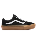 The Vans Mens Skate Old Skool Shoes in Black & Gum